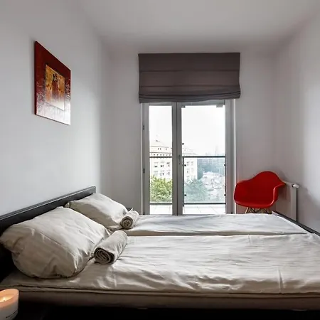 公寓 сlose-urban Chic - Great Location - 2 Bedrooms& Legnicka 弗罗茨瓦夫